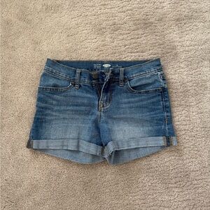 Old Navy Dark Blue Denim Shorts